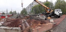 В Курске ремонт тепломагистрали на улице Орловской завершен на 70%