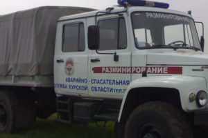 В Курской области около поселка Поныри нашли артснаряд