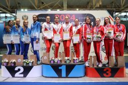Курские рапиристки взяли золото чемпионата России в командном первенстве