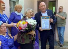 Жительница Щигров Курской области отпраздновала 100-летие