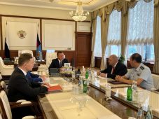 Алексей Смирнов встретился с новым министром транспорта РФ