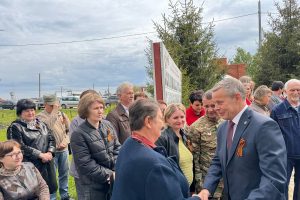 Замгубернатора Курской области встретился с семьями участников СВО