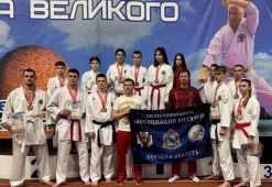 Курские каратисты привезли медали с «Кубка Петра Великого»