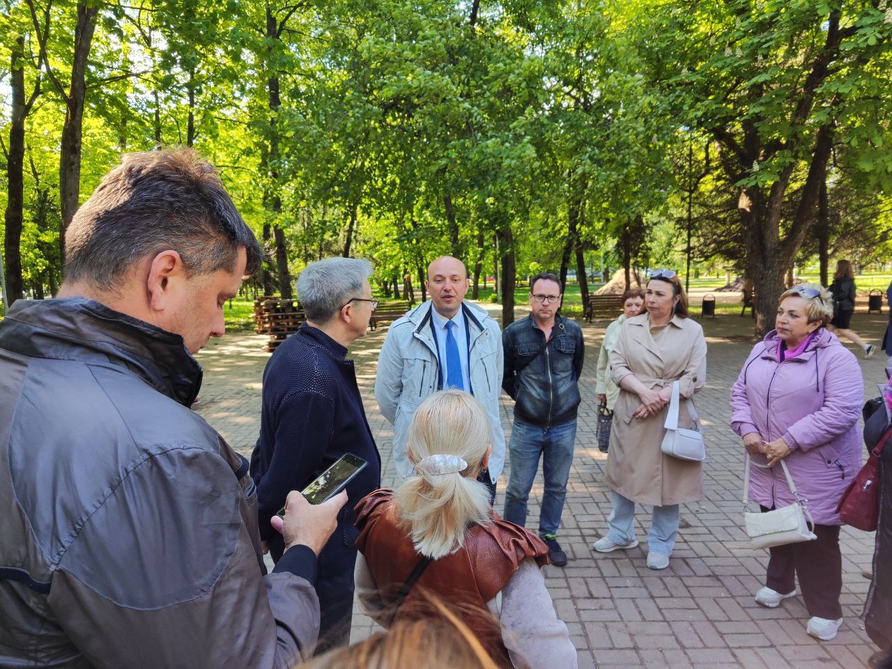 Роман Старовойт поручил приостановить все работы в курском парке Бородино
