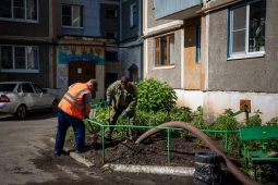 В Курске Игорь Куцак проверил работы по устранению последствий непогоды 17 мая