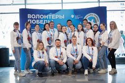 Волонтёры из Курской области участвуют в подготовке Парада Победы в Москве