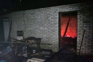 В Тёткино Курской области украинский октокоптер атаковал дом