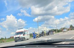 В Курской области водитель иномарки насмерть сбил пешехода