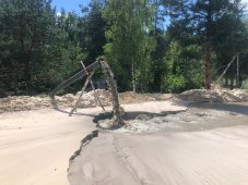 В Курской области пресекли незаконную добычу песчаного грунта