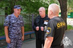 В Курской области безопасность детских лагерей проверяет Росгвардия