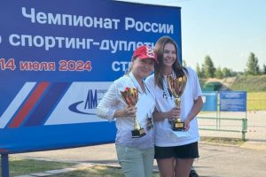 Курянка победила в чемпионате России по спортинг-дуплетной стрельбе