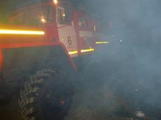 В Курске поздно вечером горел подземный переход на улице Черняховского
