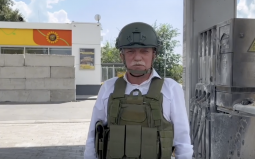 В Судже Курской области обследовали пострадавшую от атаки украинского дрона заправку