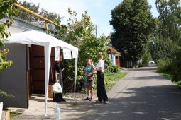 В Железнодорожном округе Курска открыли пункт выдачи гуманитарной помощи