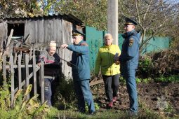 Курские спасатели уточняют списки граждан для переселения на зиму
