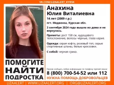В Курской области пропала 14-летняя девочка