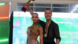 Курские танцоры завоевали серебряные медали Всероссийских соревнований в Казани