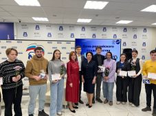 В Курске поздравили студенческие семьи