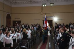 В Курске состоялось открытие регионального кадетского проекта «Георгиевский сбор»