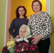 Жительница Льгова Курской области отмечает вековой юбилей