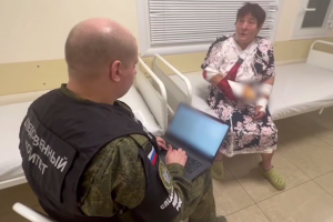 Военные следователи работают с пострадавшими при атаке украинских БПЛА курянами