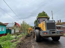 В Курской области дорожники ремонтируют подъезд к трассе М-2 «Крым»