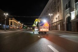 В Курске на Ленина обновили дорожную разметку