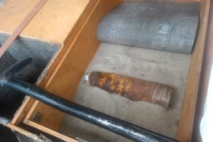 Снаряд обнаружили в центре города