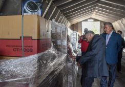 В Курскую область привезли 50 тонн гуманитарного груза