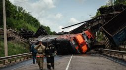 В Курской области специалисты убрали 100 тонн обломков после обрушения моста