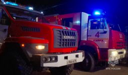 В Курске при пожаре на улице Дейнеки пострадала пенсионерка