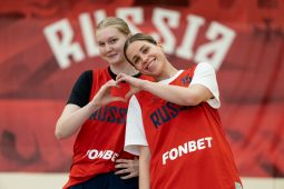 Курские баскетболистки в составе сборной России дважды обыграли Словению