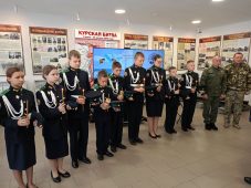 Делегация Общероссийской организации «Офицеры России» доставила в Курск Свечу Памяти