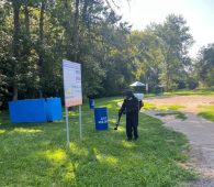 В Курске городские пляжи обрабатывают от клещей