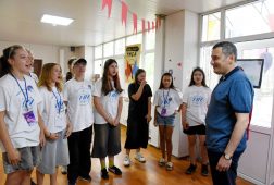 Александр Хинштейн посетил смену курского «Магистра»