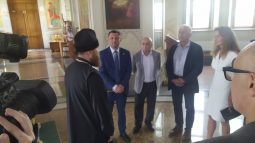 Сын скульптора Церетели побывал в Курской крепости