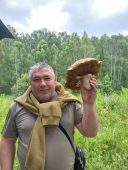 Куряне нашли белый гриб весом 1,2 килограмма