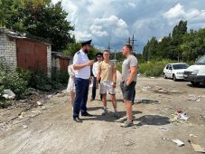 В Курской области усилен контроль за несанкционированным вывозом строительного мусора