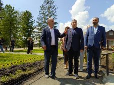 Александр Хинштейн 24 июля работает в Горшеченском районе Курской области