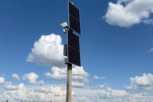 Камера наблюдения питается от солнца