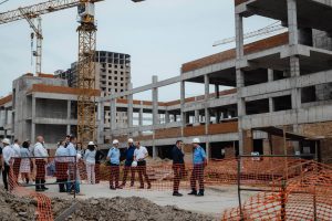 Строительство школы на Плевицкой выходит в нормальный режим