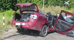 ГИБДД: В Курчатове Курской области в ДТП с тепловозом погибли три человека