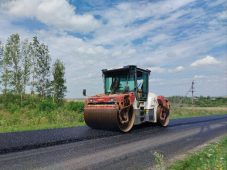 В 2025 году в Курской области отремонтировали 367 километров дорог