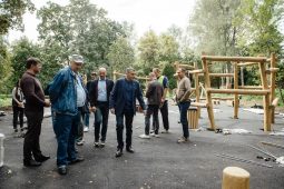 В Курске полным ходом идет реконструкция «Боевой дачи»