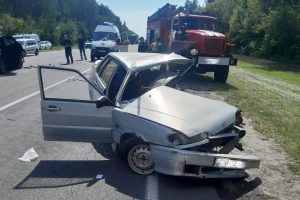 В Курской области в лобовом ДТП погибли двое мужчин