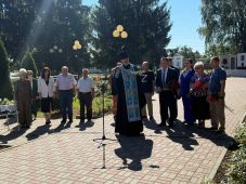 В Пристенском районе Курской области увековечили память земляков, погибших в СВО