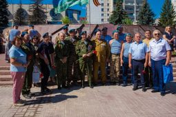 Курские десантники почтили память погибших товарищей