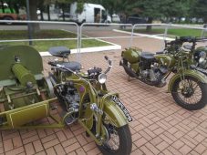 В Курске заработала выставка ретротехники времен Великой Отечественной войны