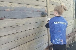 Куряне убрали 98 запрещенных надписей рекламы с улиц