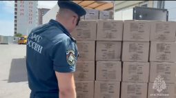 В Курскую область в 3 квартале 2025 года поступило более 1050 тонн гумпомощи